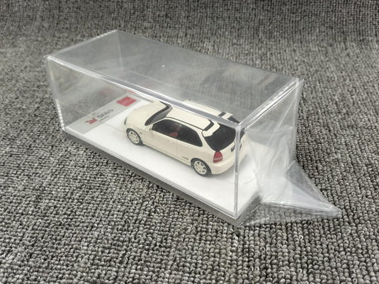 EIDOLON EM481A 1/43 HONDA CIVIC TYPE R (EK9) 1998 Championship White– Used