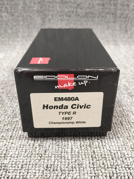 EIDOLON EM480A 1/43 HONDA CIVIC TYPE R (EK9) 1997 Championship White– Used