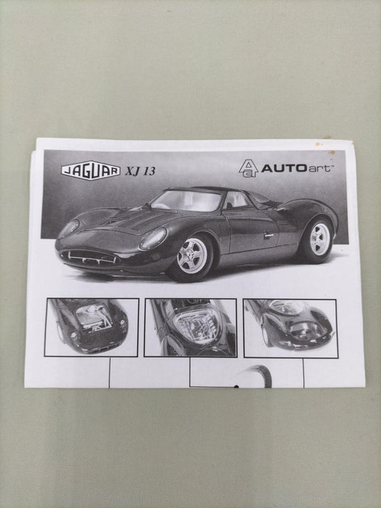 AUTOart JAGUAR XJ13 1/18 Scale Model Car– Used