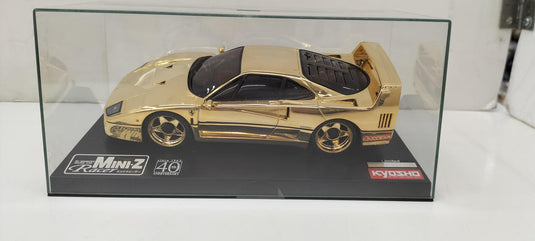 KYOSHO Ferrari F40 Gold Paint Mini-Z Racer - Used