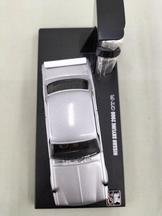 Fukashiro Model Car & Zippo Lighter Set Skyline 2000GT-R 1/43 Scale– Used