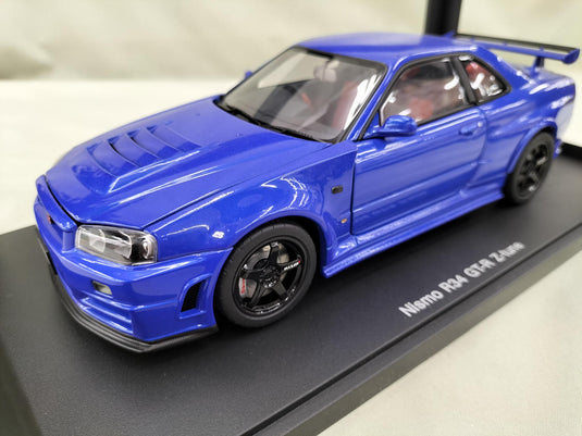 AUTOart NISMO R34 Z-TUNE 1/18 Scale Model Car– Used