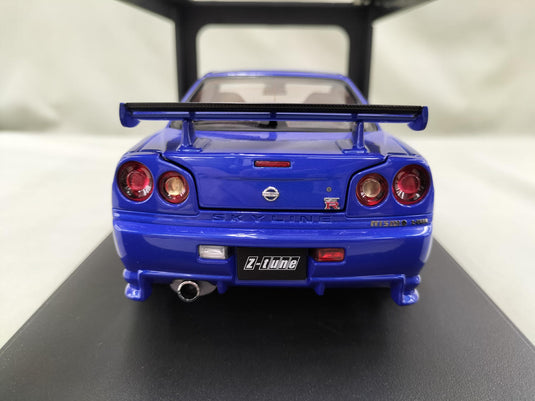 AUTOart NISMO R34 Z-TUNE 1/18 Scale Model Car– Used