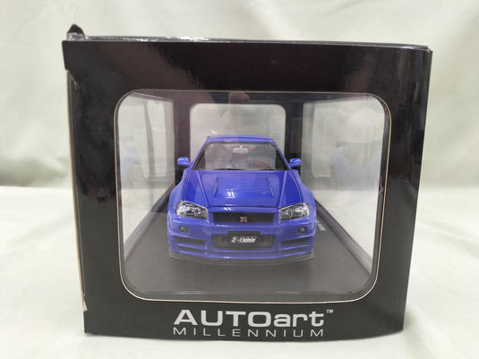 AUTOart NISMO R34 Z-TUNE 1/18 Scale Model Car– Used