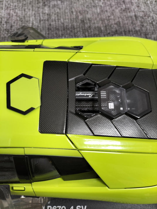 AUTOart LP670-4 SV Light Green 1/18 LAMBORGHINI MURCIELAGO Scale Car– Used