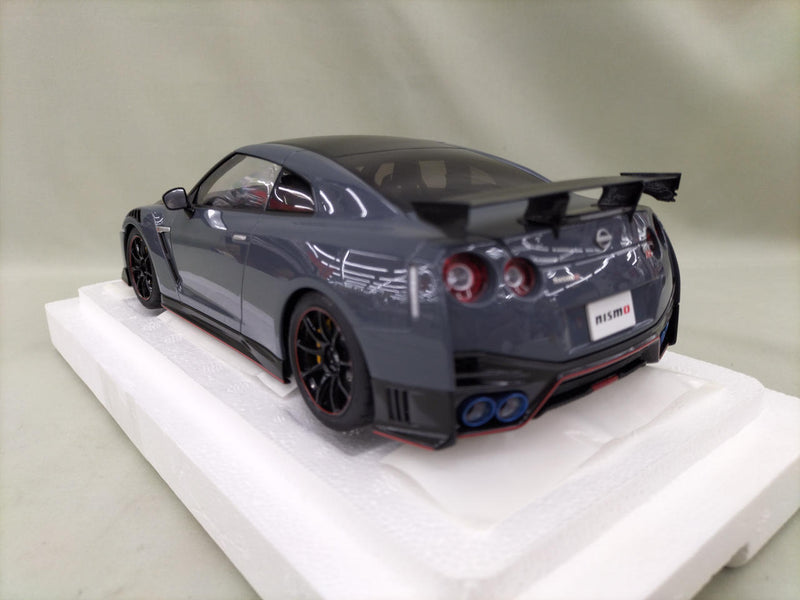 Load image into Gallery viewer, AUTOart Stealth Gray GT-R R35 NISMO SPECIAL EDITION 1/18 Scale Car– Used
