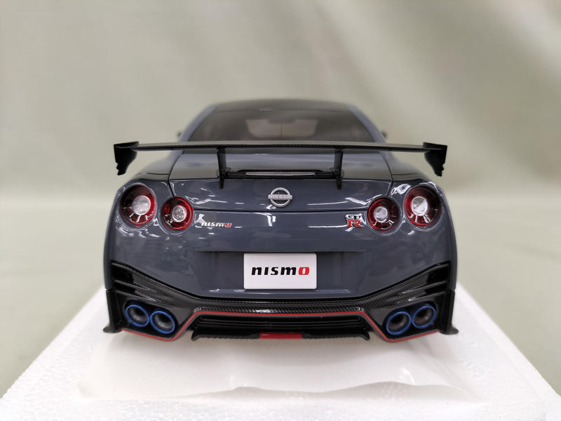 Load image into Gallery viewer, AUTOart Stealth Gray GT-R R35 NISMO SPECIAL EDITION 1/18 Scale Car– Used
