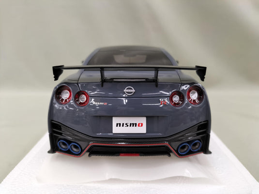AUTOart Stealth Gray GT-R R35 NISMO SPECIAL EDITION 1/18 Scale Car– Used