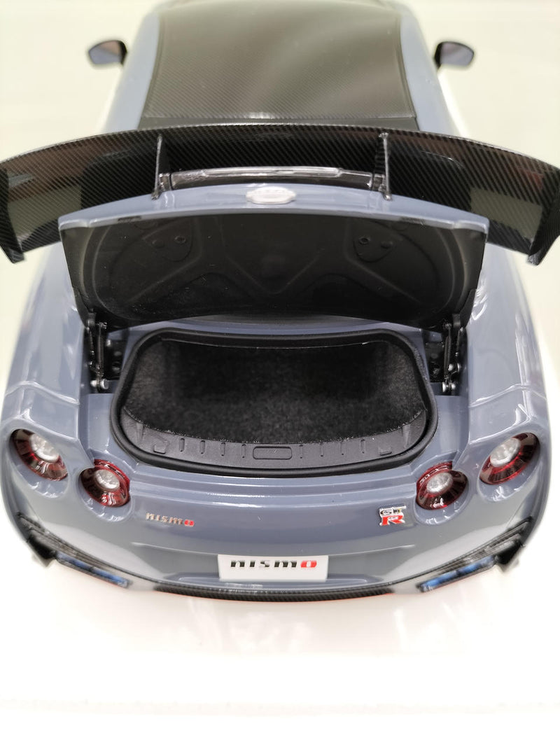 Load image into Gallery viewer, AUTOart Stealth Gray GT-R R35 NISMO SPECIAL EDITION 1/18 Scale Car– Used
