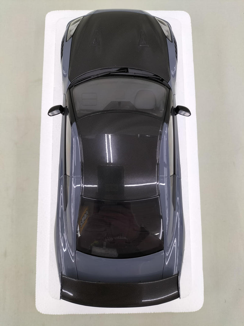 Load image into Gallery viewer, AUTOart Stealth Gray GT-R R35 NISMO SPECIAL EDITION 1/18 Scale Car– Used
