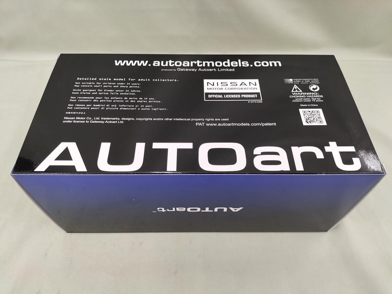 Load image into Gallery viewer, AUTOart Stealth Gray GT-R R35 NISMO SPECIAL EDITION 1/18 Scale Car– Used
