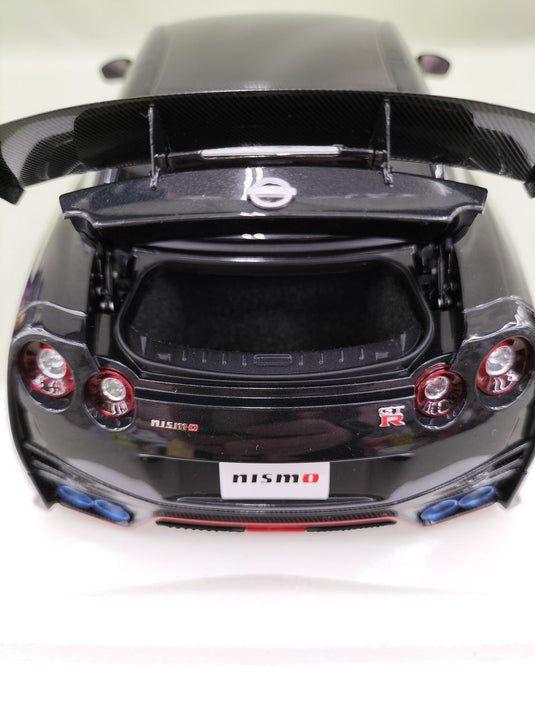 AUTOart Meteor Flake Black Pearl GT-R R35 NISMO SPECIAL EDITION 1/18 Scale Car– Used