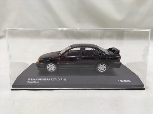 KYOSHO SUPER BLACK NISSAN PRIMERA 2.0TE 1/43 Scale Model Car– Used