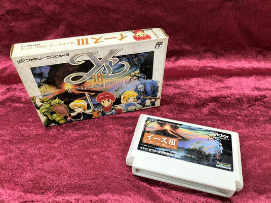 VICTOR Ys III: Wanderers from Ys VFR-Q8-12 Japanese Version -Used