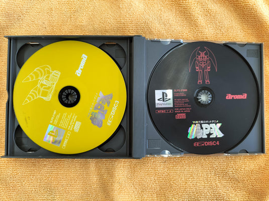 AROMA '70s Robot Anime Geppy-X PS soft Japanese Version -Used