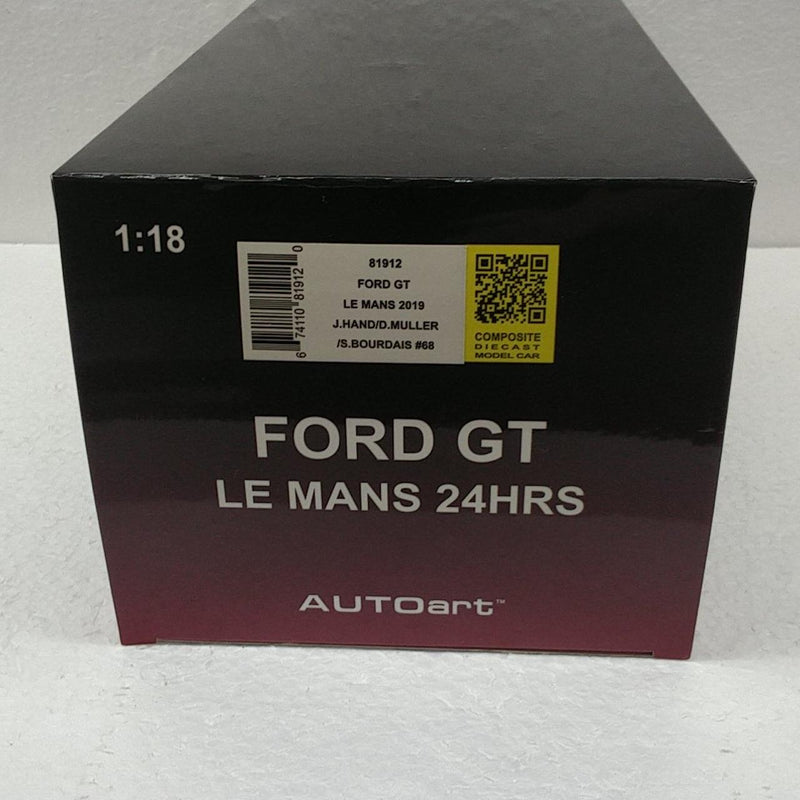 Laden Sie das Bild in Galerie -Viewer, AUTOART #68 1/18 FORD GT 2019 LE MANS 24HR– Used
