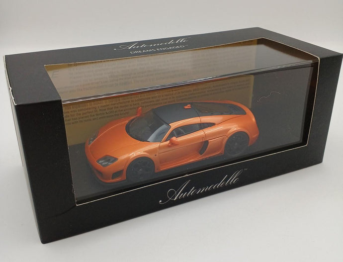 AUTOMODELLO Noble M600 Demonstrator (Orange) 1/43 Scale Car– Used