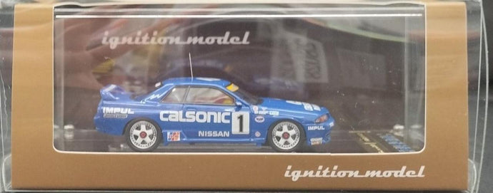 Ignition Model 1/64 CALSONIC SKYLINE #1 1991 JTC Diecast Car– Used