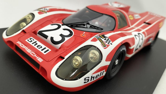 SPARK [18LM71] Porsche 917 K Le Mans Winner 1971 1/18 Scale Car– Used