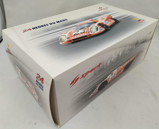 SPARK [18LM71] Porsche 917 K Le Mans Winner 1971 1/18 Scale Car– Used