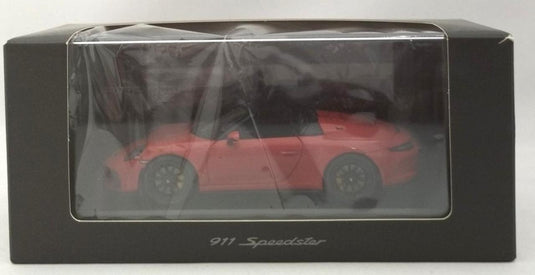 SPARK Porsche 911 Speedster 2019 Red 1/43 Scale Car– Used