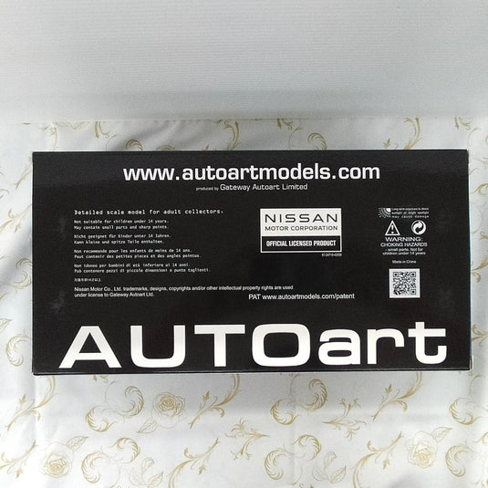 AUTOart Nismo R34 GT-R Z-TUNE Midnight Purple 1/18 Diecast Car– Used