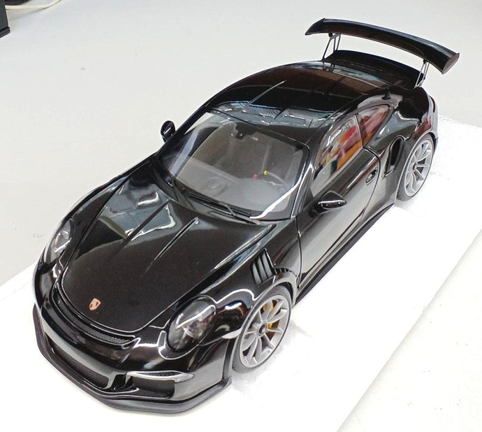 AUTOart Porsche 911 (991) GT3 RS Black 1/18 Scale Car– Used