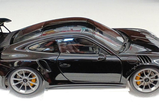AUTOart Porsche 911 (991) GT3 RS Black 1/18 Scale Car– Used