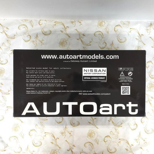 AUTOart NISMO R34 GT-R Z-TUNE Silver 1/18 Diecast Car– Used