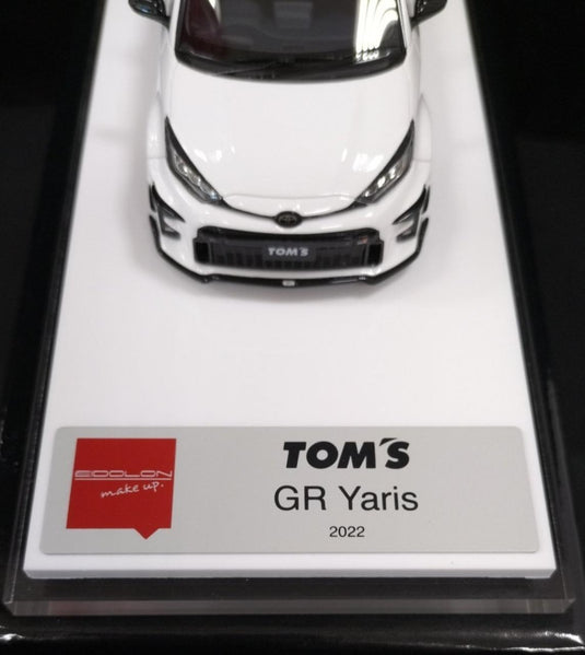 EIDOLON EM704A TOM'S GR YARIS 2021 1/43 Scale Car– Used