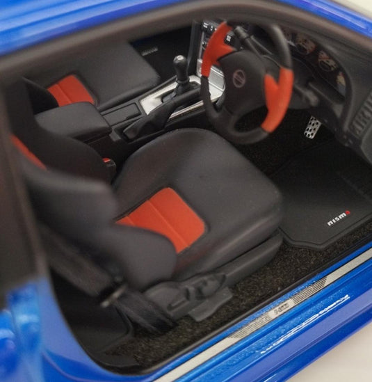 AUTOart Nismo R34 GT-R Z-tune Bayside Blue 1/18 Scale Car– Used