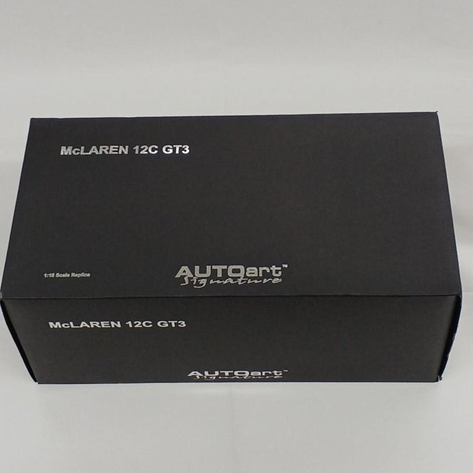 AUTOart McLaren 12C GT3 1/18 Scale Model Car– Used