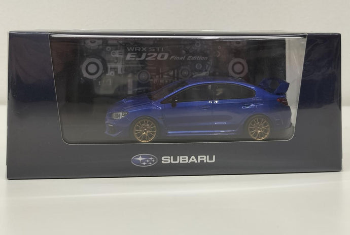 Subaru Dealer Edition WRX STI EJ20 Final Edition 1/43 Scale Car– Used