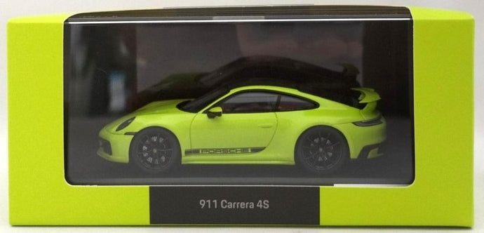SPARK Porsche 911 Carrera 4S Coupe (992) Aero Kit 2019 Acid Green 1/43– Used