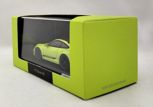 SPARK Porsche 911 Carrera 4S Coupe (992) Aero Kit 2019 Acid Green 1/43– Used