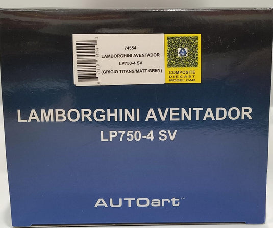 AUTOart Lamborghini Aventador LP750-4 SV 1/18 Scale Car– Used