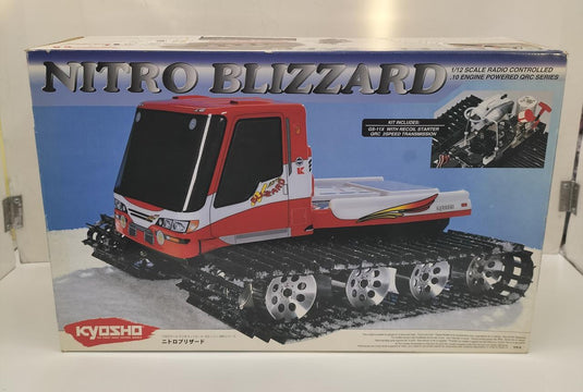 KYOSHO 1/12 RC Car Nitro Blizzard - Used