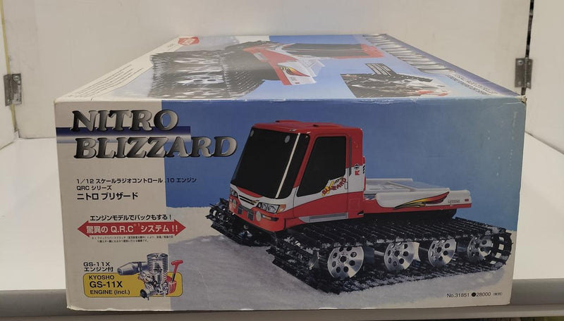 Chargez l&#39;image dans la visionneuse de la galerie, KYOSHO 1/12 RC Car Nitro Blizzard - Used

