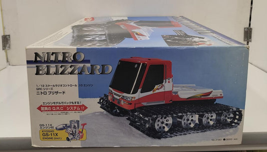 KYOSHO 1/12 RC Car Nitro Blizzard - Used