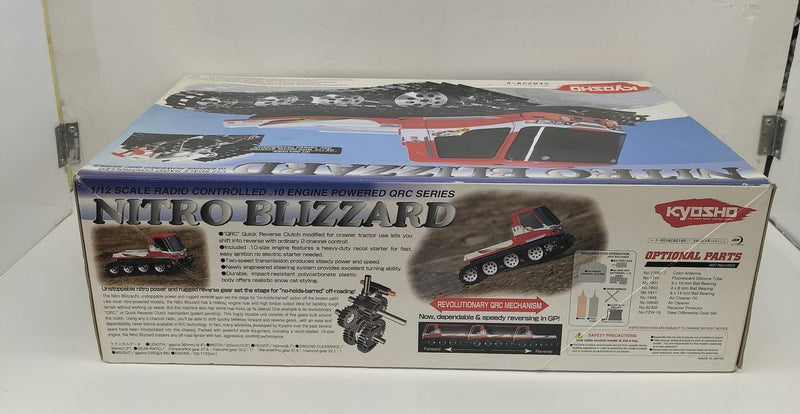 Chargez l&#39;image dans la visionneuse de la galerie, KYOSHO 1/12 RC Car Nitro Blizzard - Used

