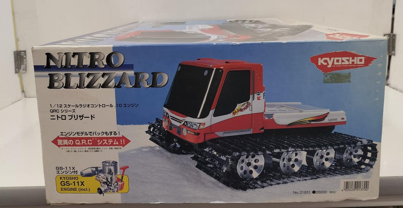 Chargez l&#39;image dans la visionneuse de la galerie, KYOSHO 1/12 RC Car Nitro Blizzard - Used
