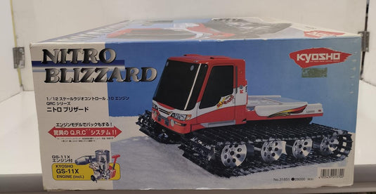 KYOSHO 1/12 RC Car Nitro Blizzard - Used