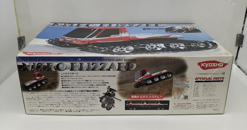 Chargez l&#39;image dans la visionneuse de la galerie, KYOSHO 1/12 RC Car Nitro Blizzard - Used
