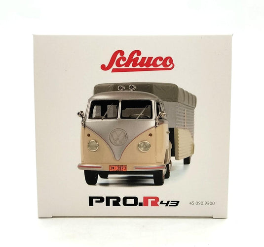Schuco VW T1 Renntransporter "Porsche" 1/43 Scale Model Car– Used
