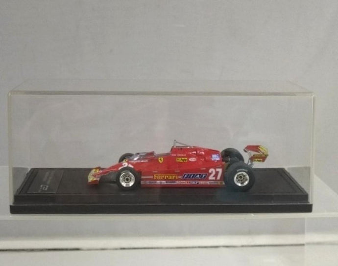 TOPMARQUES 1/43 Ferrari 126C2 #27 G. Villeneuve– Used