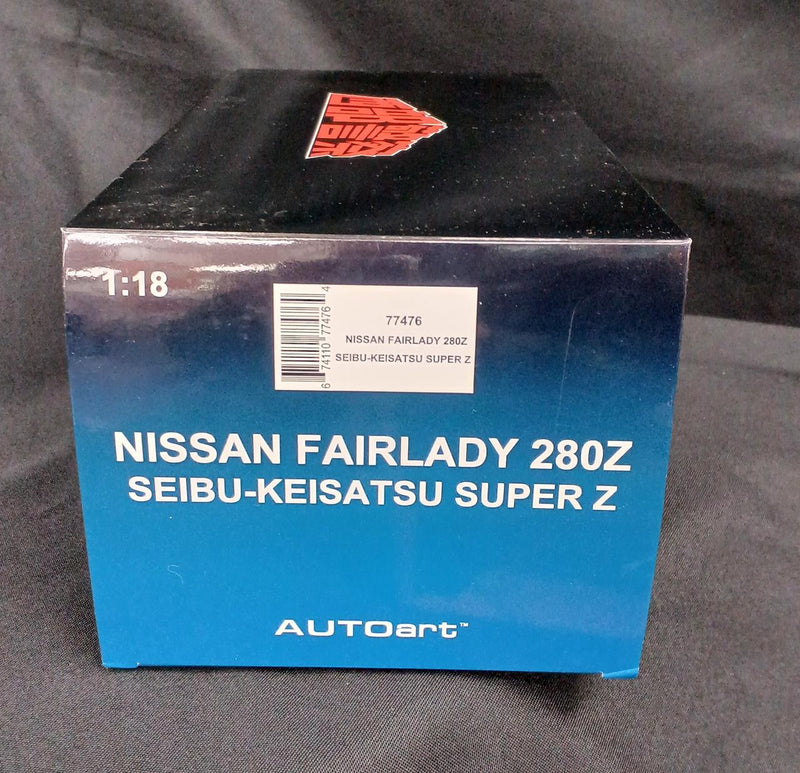 Cargue la imagen en el visor de la galería, AUTOart 77476 Nissan Fairlady 280Z &quot;Super Z&quot; Seibu Keisatsu 1/18 Scale Car– Used
