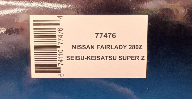 Cargue la imagen en el visor de la galería, AUTOart 77476 Nissan Fairlady 280Z &quot;Super Z&quot; Seibu Keisatsu 1/18 Scale Car– Used
