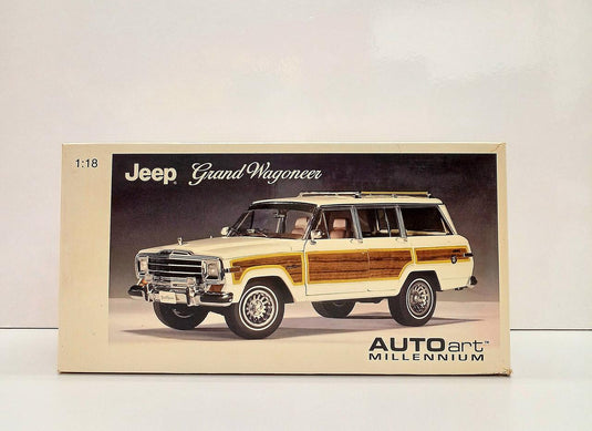 AUTOart 1/18 JEEP GRAND WAGONEER Scale Model Car– Used