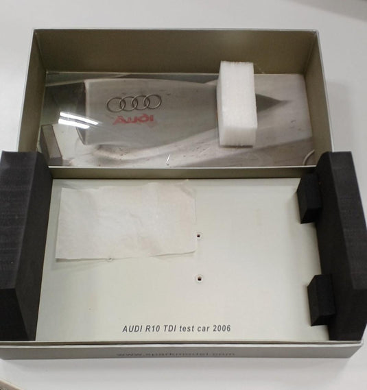 SPARK AUDI R10 TDI TEST CAR 2006 1/18 Scale Car– Used