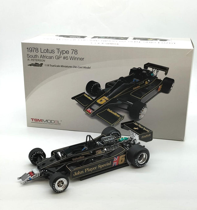 TSM 1978 LOTUS TYPE 78 SOUTH AFRICAN GP 1/18 Scale Car– Used